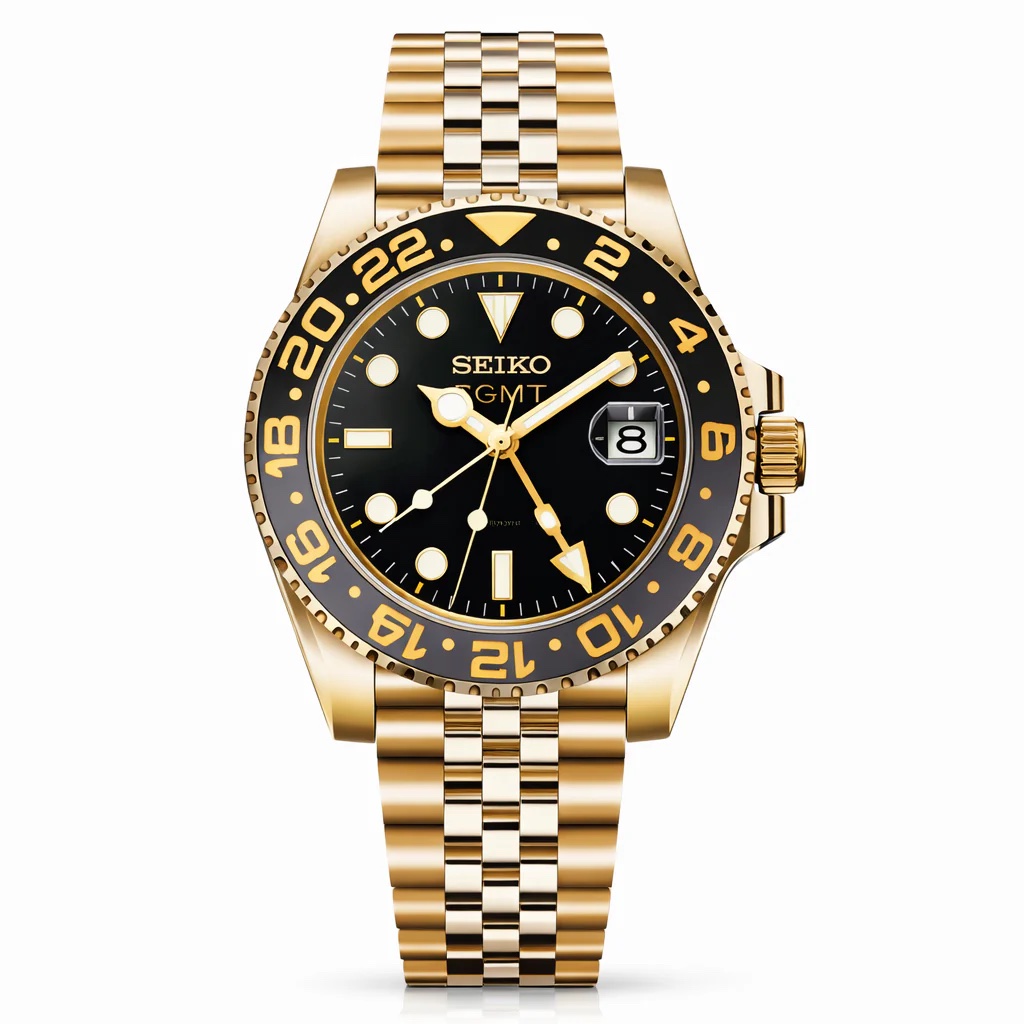 Seiko GMT Gold